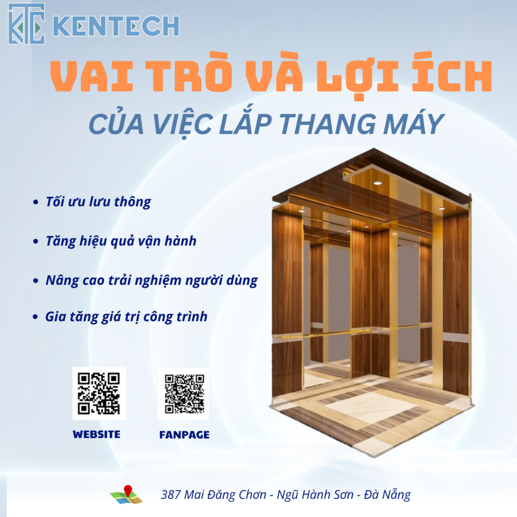 Vai trò và lợi ích của việc lắp thang máy