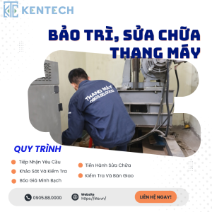 Bảo trì và sửa chữa thang máy Kentech nhanh chóng uy tín tại Đà Nẵng