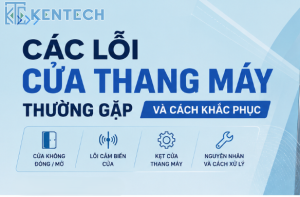 các lỗi cửa thang máy thường gặp gây nguy hiểm